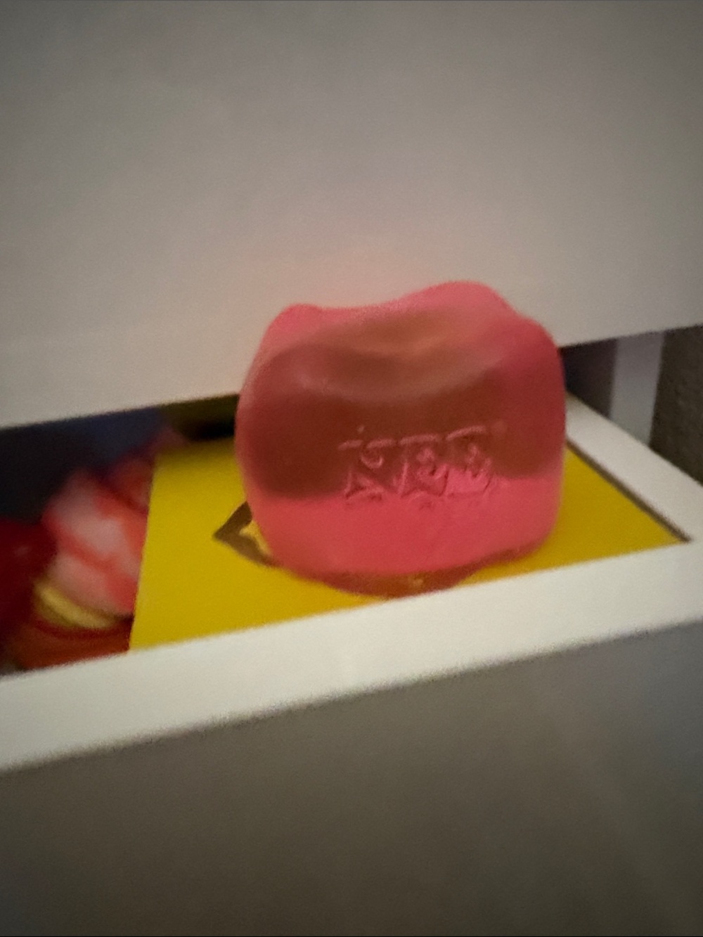 Pink Decorative Resin Accent - Home Other